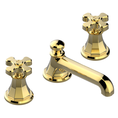 THG Paris Art Déco Widespread Lavatory Set with Drain