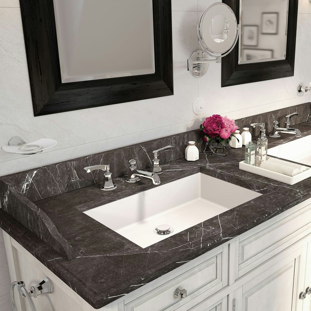 chrome polished faucet