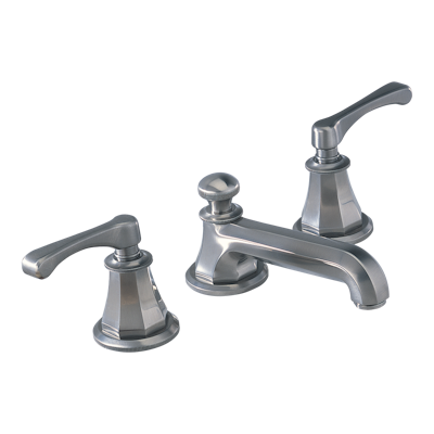 THG Paris Art Déco with Lever Handles Widespread Lavatory Set with Drain by THG Paris