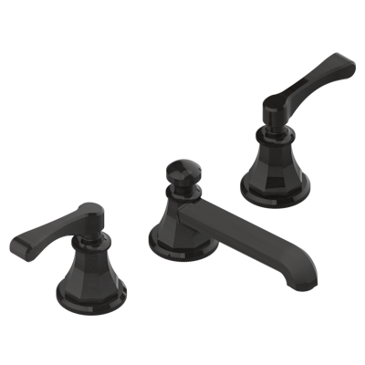 THG Paris Art Déco with Lever Handles Widespread Lavatory Set with Drain by THG Paris