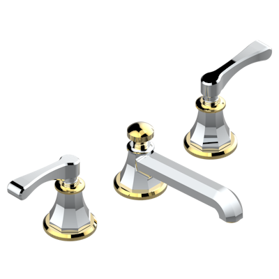 THG Paris Art Déco with Lever Handles Widespread Lavatory Set with Drain by THG Paris