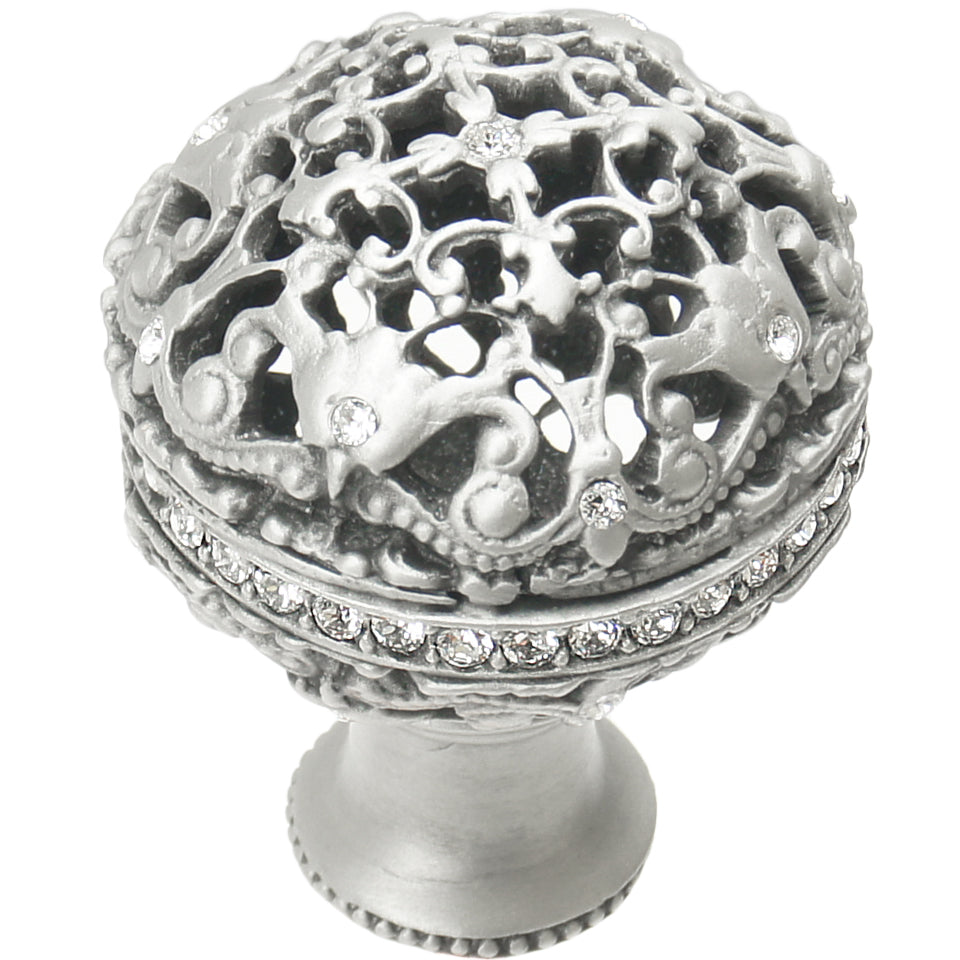 Carpe Diem Juliane Grace Large Full Round Knob - Decorated with Swarovski Crystals