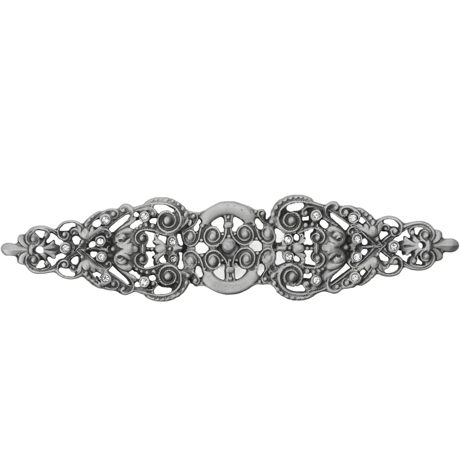 Carpe Diem Juliane Grace Elongated Back Plate - Decorated with Swarovski Crystals by Carpe Diem