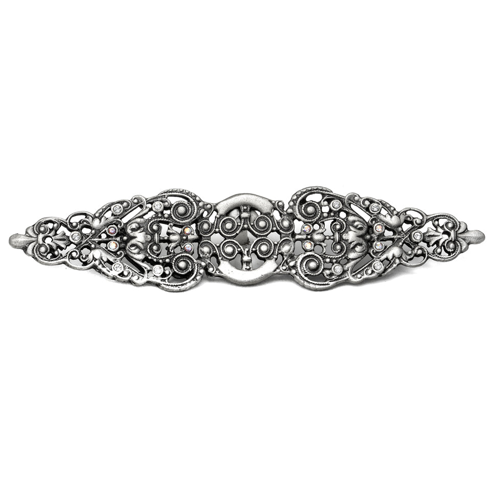 Carpe Diem Juliane Grace Elongated Back Plate - Decorated with Swarovski Crystals