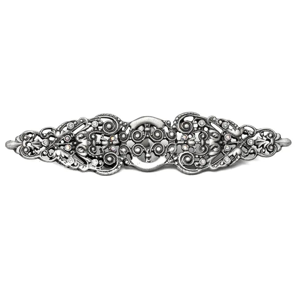 Carpe Diem Juliane Grace Elongated Back Plate - Decorated with Swarovski Crystals by Carpe Diem