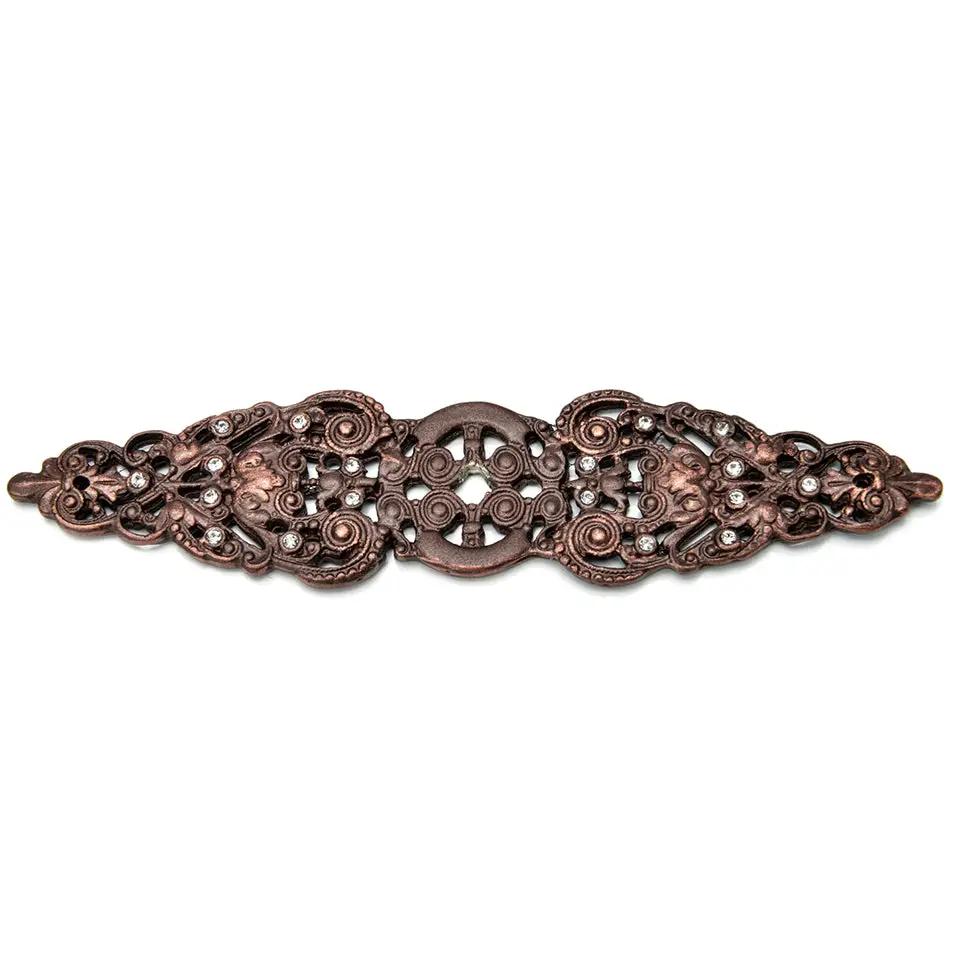 Carpe Diem Juliane Grace Elongated Back Plate - Decorated with Swarovski Crystals by Carpe Diem