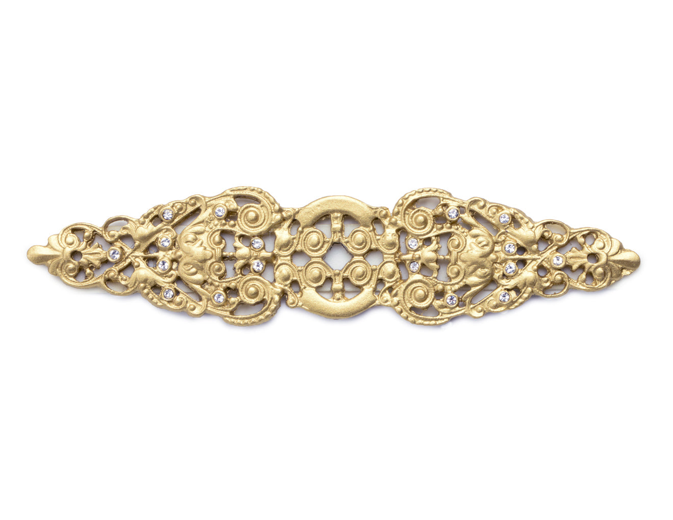 Carpe Diem Juliane Grace Elongated Back Plate - Decorated with Swarovski Crystals