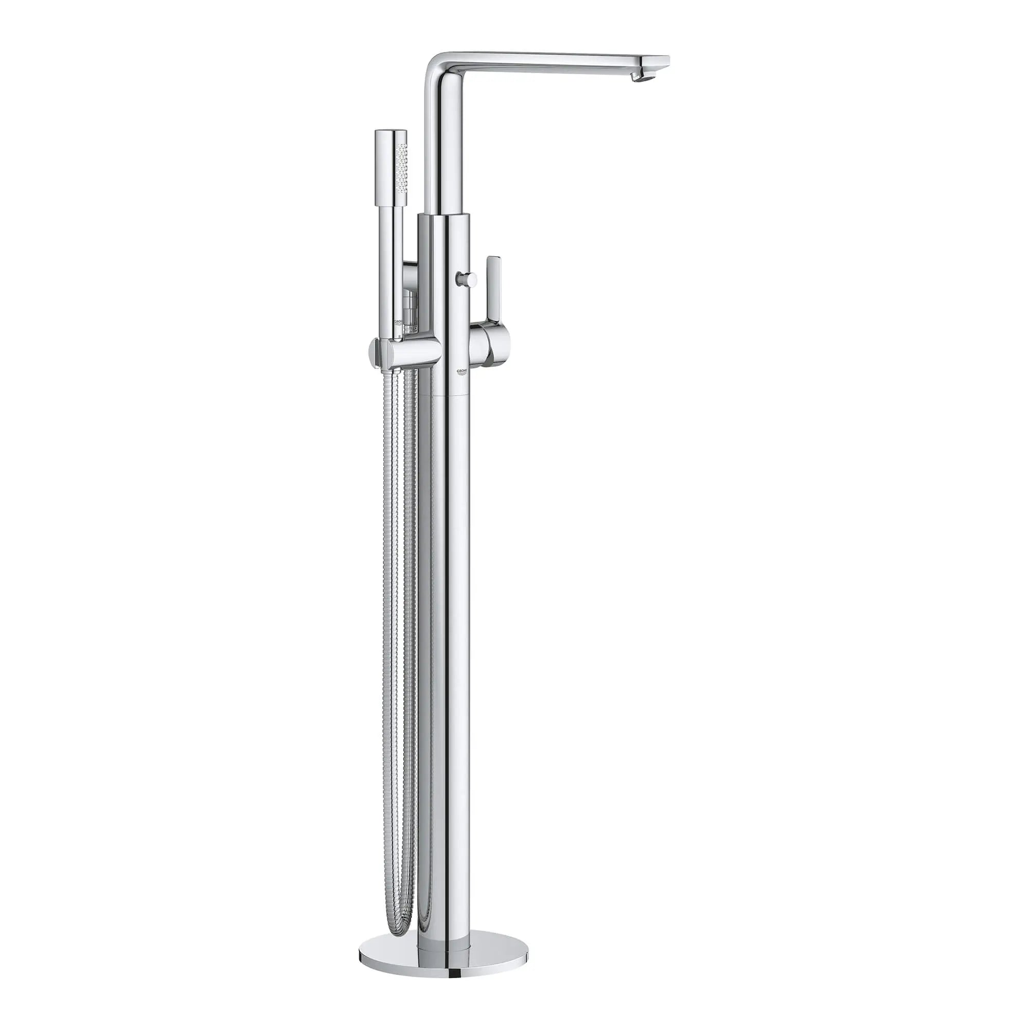 chrome tub faucet
