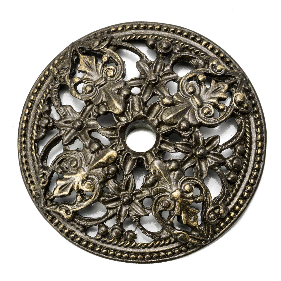 Carpe Diem Juliane Grace Back Plate Embellished with Florets