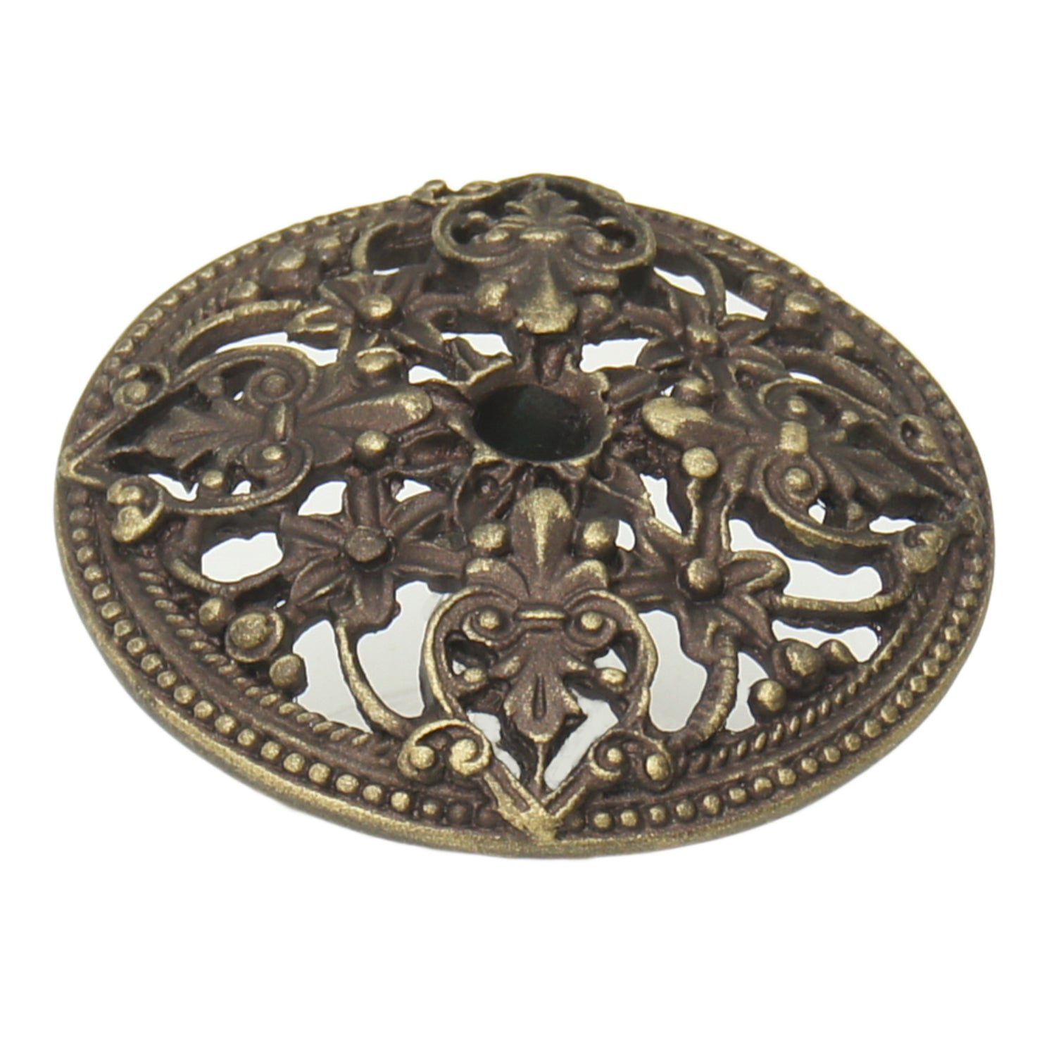 antique brass backplate