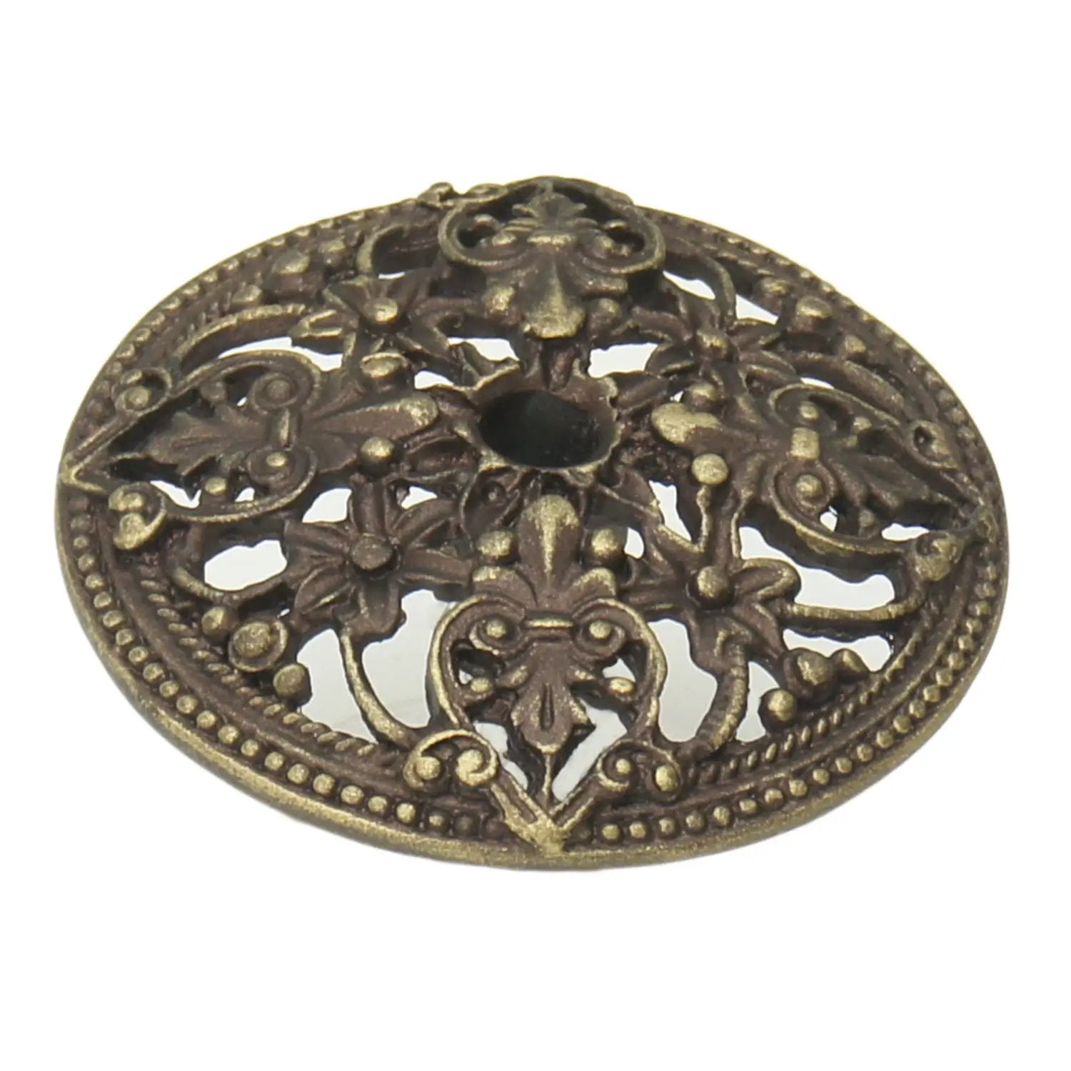 antique brass backplate