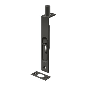 Deltana 6" Square Flush Bolt by Deltana
