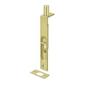 Deltana 6" Square Flush Bolt by Deltana