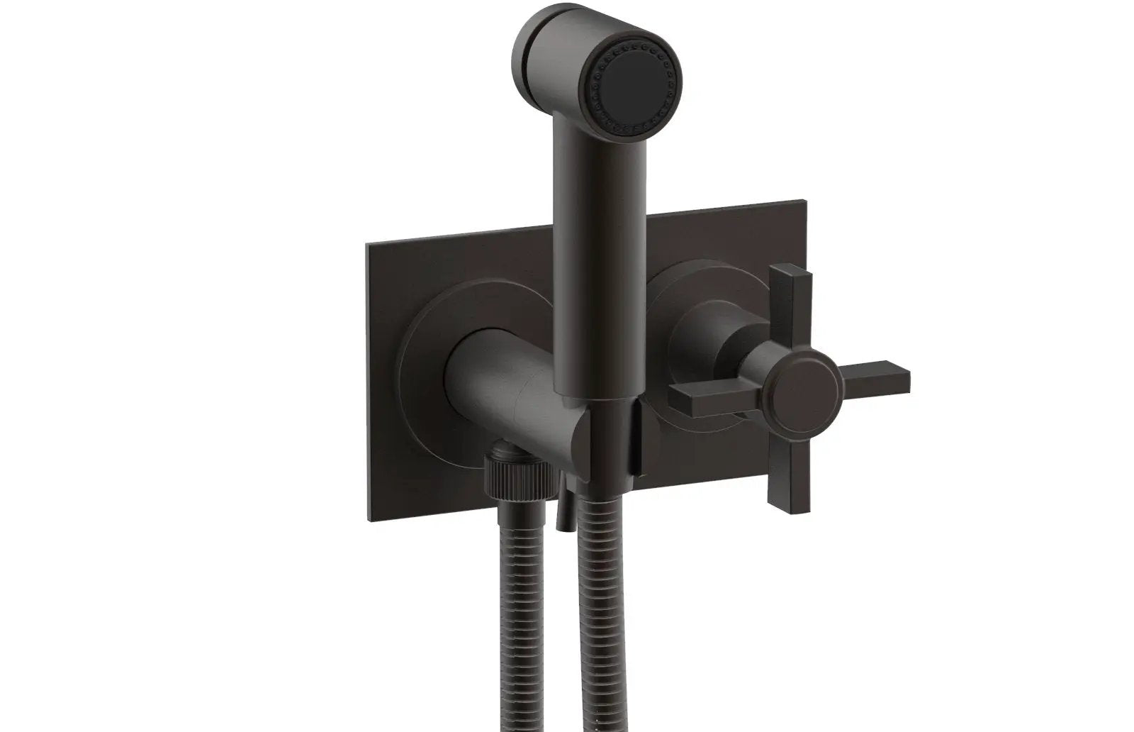 Phylrich BASIC Wall Mounted Bidet, Blade Cross Handle by Phylrich