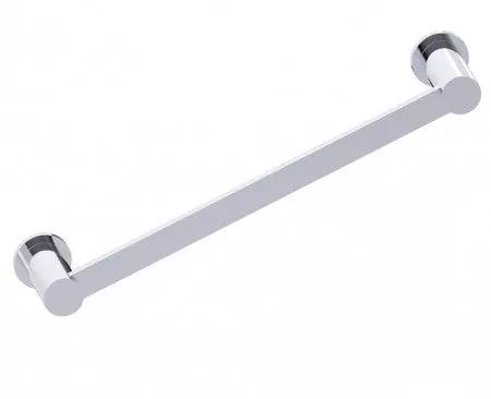 polished chrome towel bar