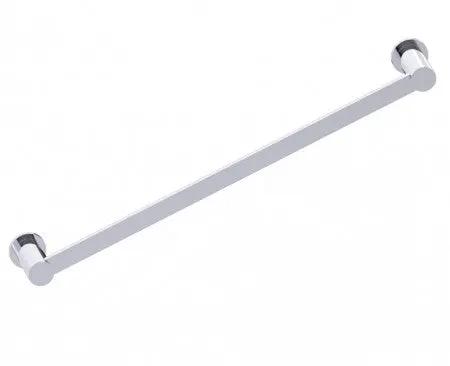 polished chrome towel bar