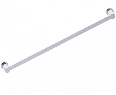 polished chrome towel bar