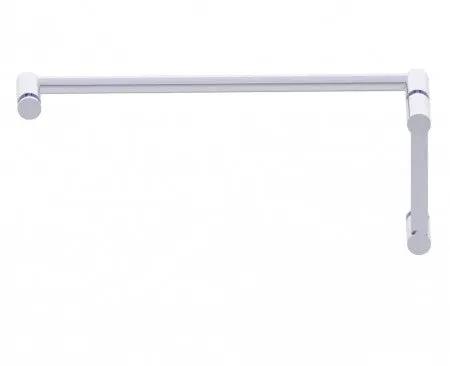 polished chrome door handle