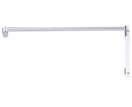 polished chrome door handle