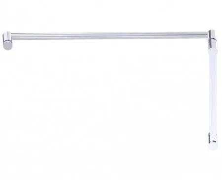 polished chrome door handle