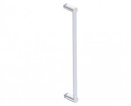 polished chrome door handle