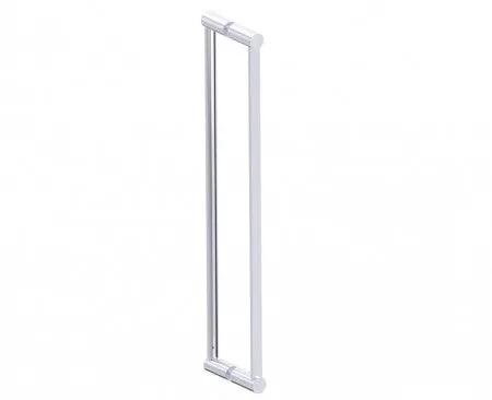 polished chrome door handle
