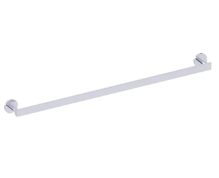 polished chrome grab bar
