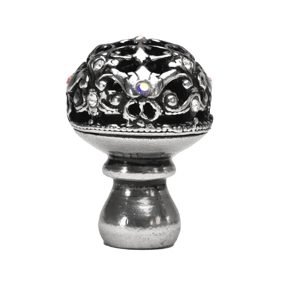 Carpe Diem Juliane Grace Medium Full Round Knob - Decorated with Swarovski Crystals by Carpe Diem