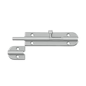 brushed stainless barrel bolt