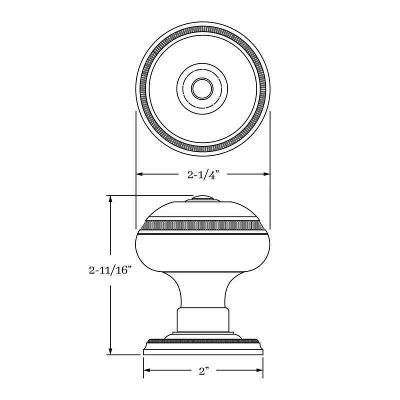 interior knob set