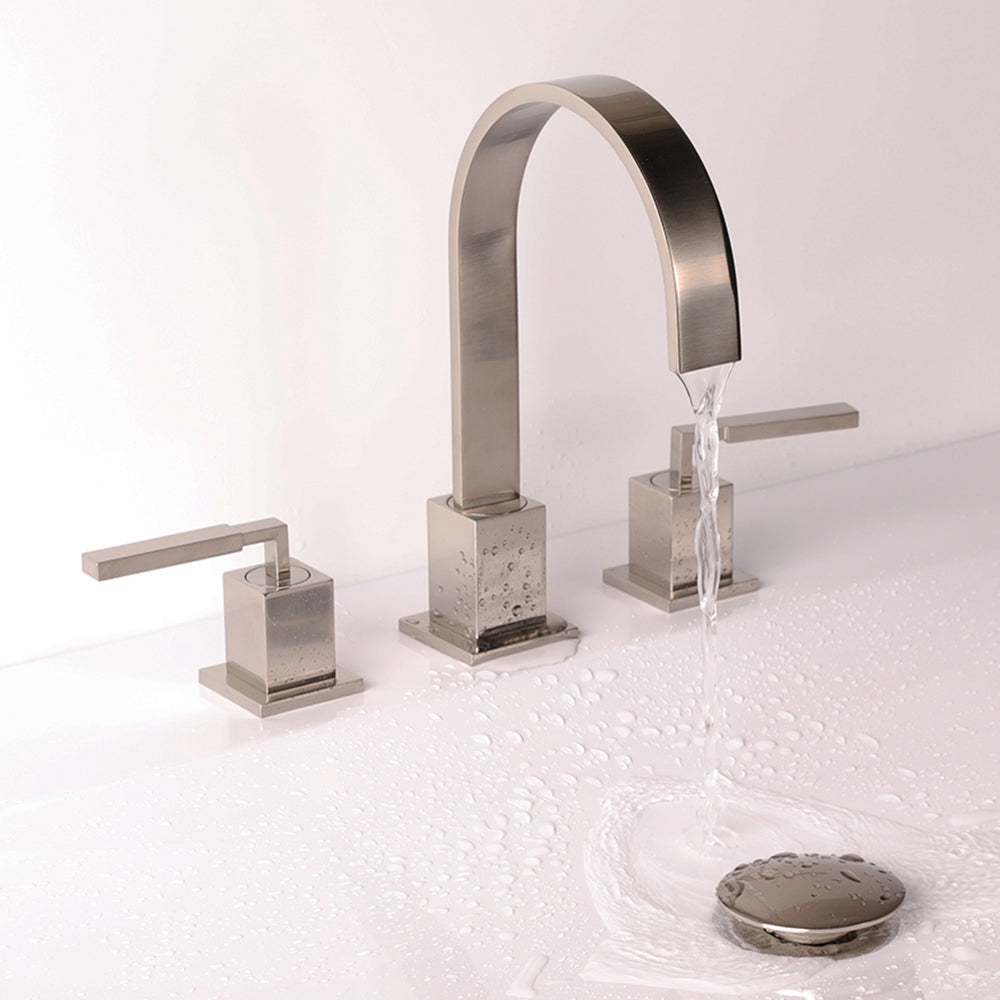 brushed nickel faucet