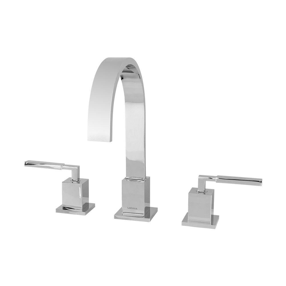 polished chrome faucet