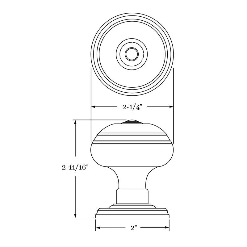 interior knob mortise set