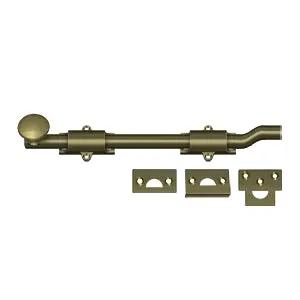 Deltana 10" Surface Bolt with Off-set by Deltana