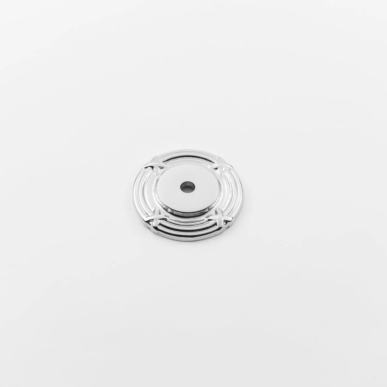 polished chrome backplate