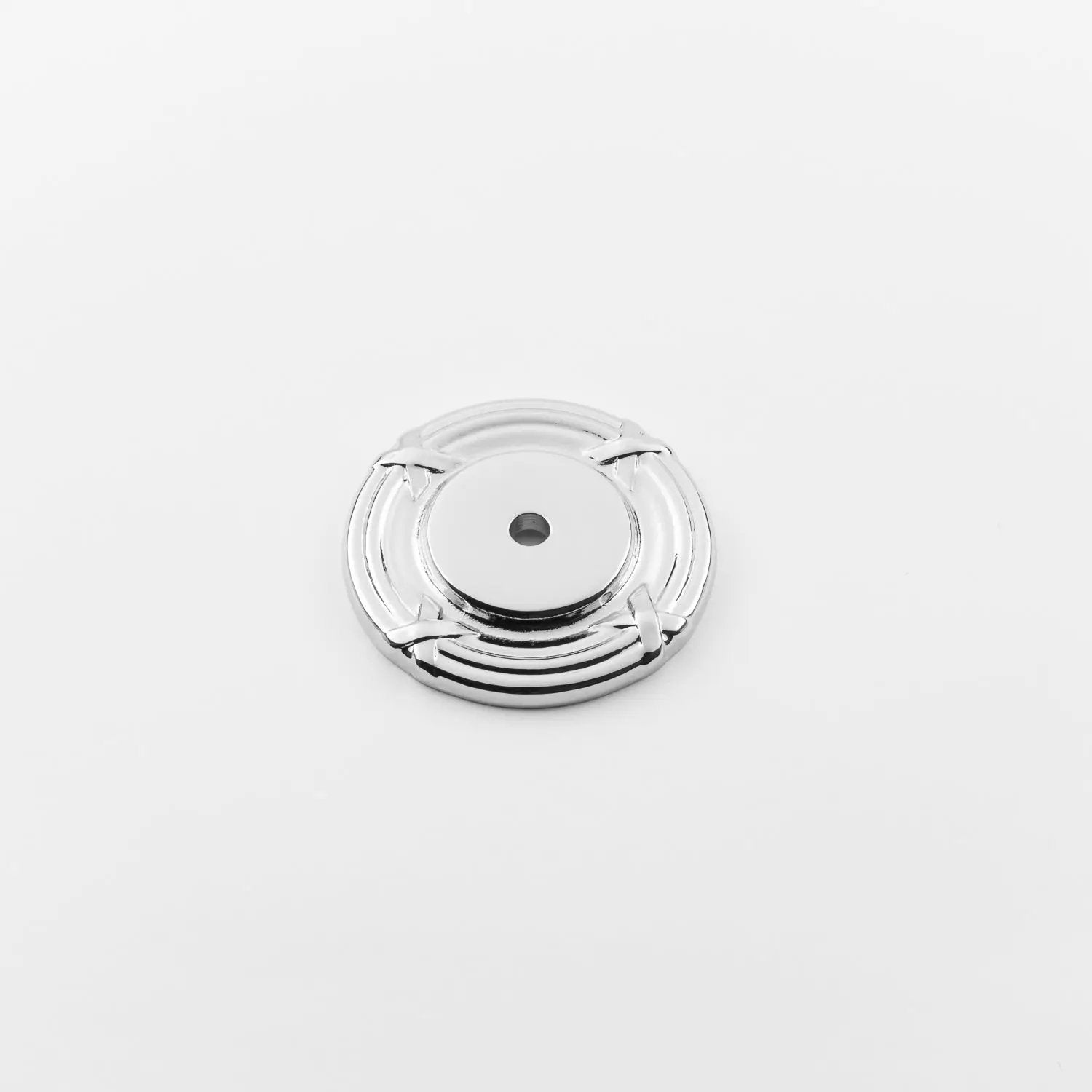 polished chrome backplate