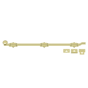 Deltana 26" Surface Bolt with Off-set by Deltana