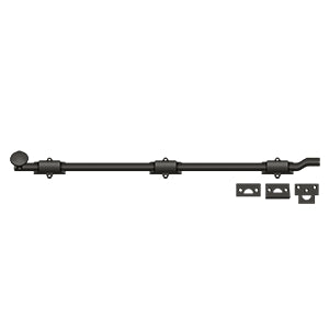 Deltana 26" Surface Bolt with Off-set by Deltana