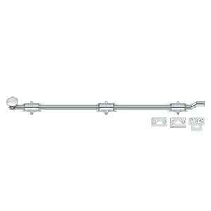 polished chrome surface bolt