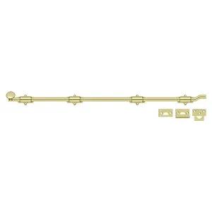 Deltana 42" Surface Bolt with Off-set by Deltana