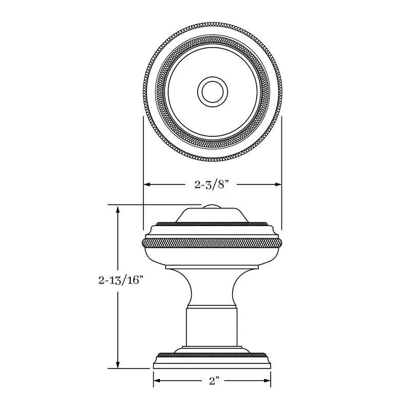 interior knob set