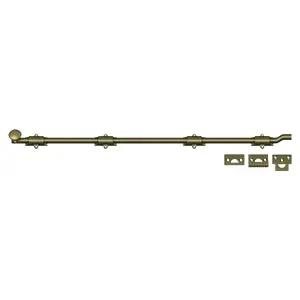 Deltana 42" Surface Bolt with Off-set by Deltana
