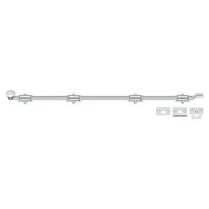 polished chrome surface bolt