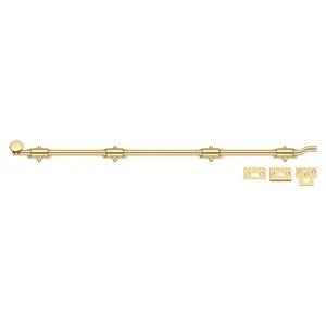 Deltana 42" Surface Bolt with Off-set by Deltana