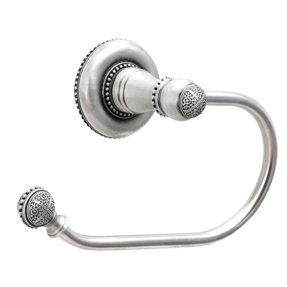 satin toilet paper holder