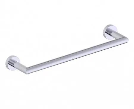 polished chrome towel bar