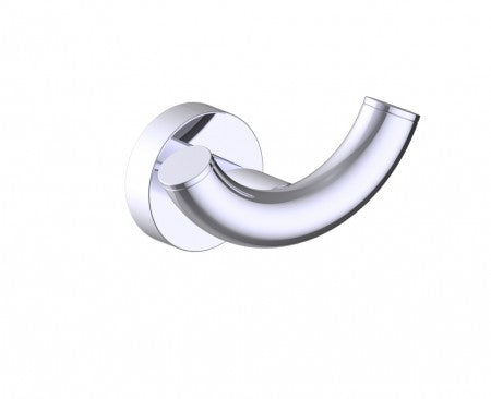 polished chrome towel hook