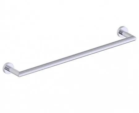 polished chrome towel bar