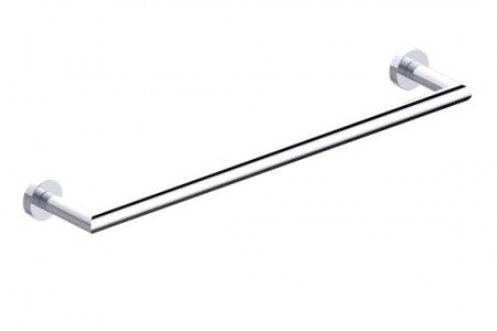 polished chrome towel bar