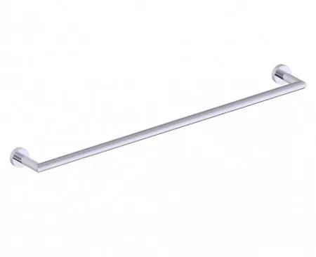 polished chrome towel bar